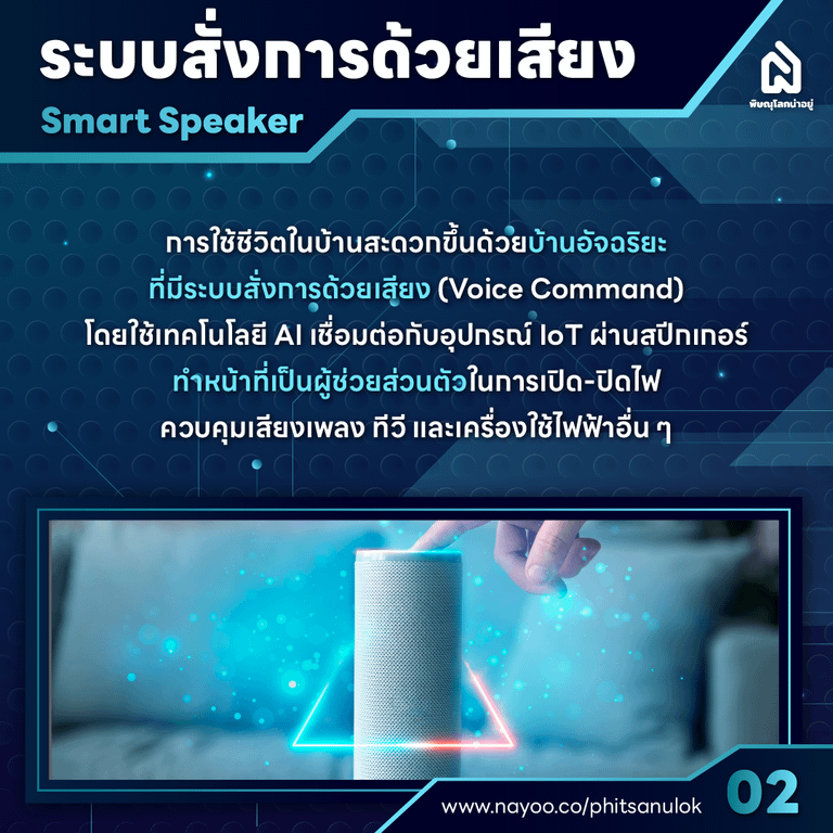 บ้านอัจฉริยะ 5 เทคโนโลยี เพื่อการอยู่อาศัยและใช้ชีวิตที่ง่ายขึ้น