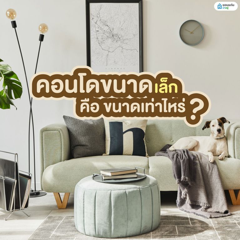 คอนโดขนาดเล็ก คือขนาดเท่าไร