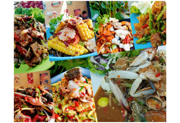 ร้านส้มตำฟุตบาท สุรินทร์