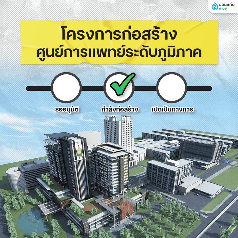 โครงการก่อสร้างศูนย์การแพทย์ระดับภูมิภาค