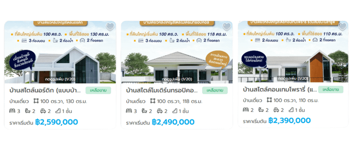 แบบบ้าน โครงการ บ้านดีมั่นคง - สตึก