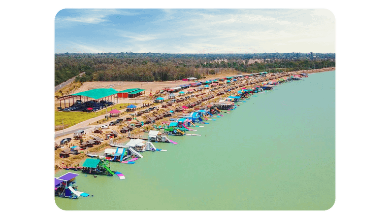 หาดหนองตาเฮง สงกรานต์สุรินทร์