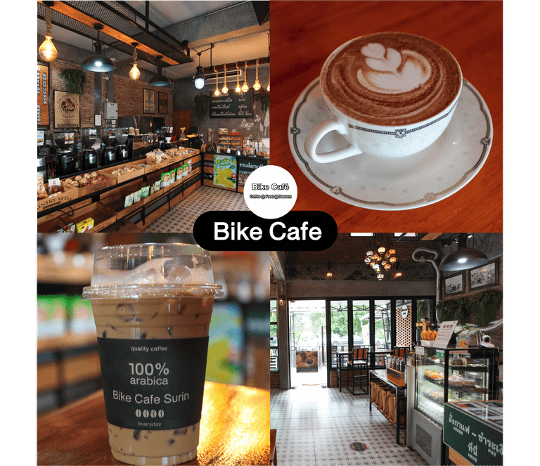 Bike Cafe ร้านกาแฟสุรินทร์ 