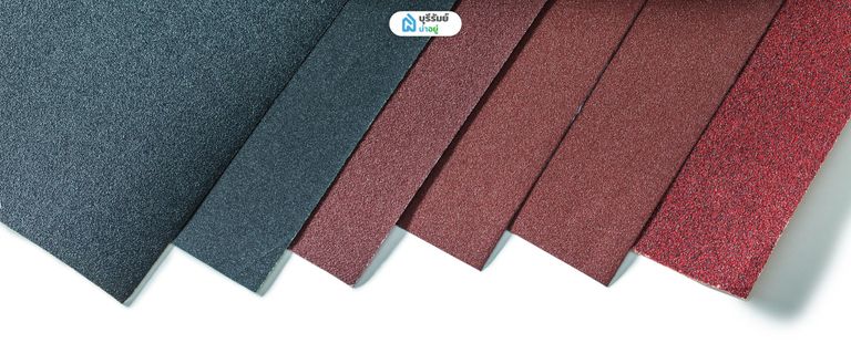 กระดาษทรายแผ่น (Sandpaper Sheets) 