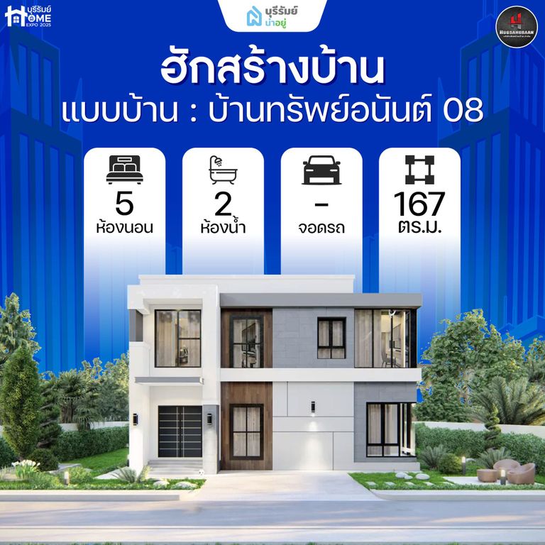 านทรัพย์อนันต์ 08 กสร้างบ้าน — ความลงตัวของดีไซน์และฟังก์ชัน