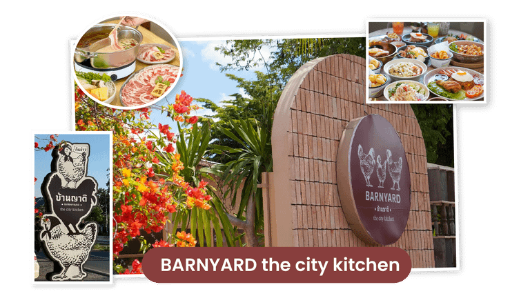 บ้านญาติ BARNYARD the city kitchen